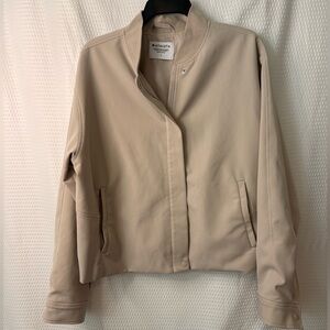 Athleta Endless Bomber Jacket in Abalone Sz lg